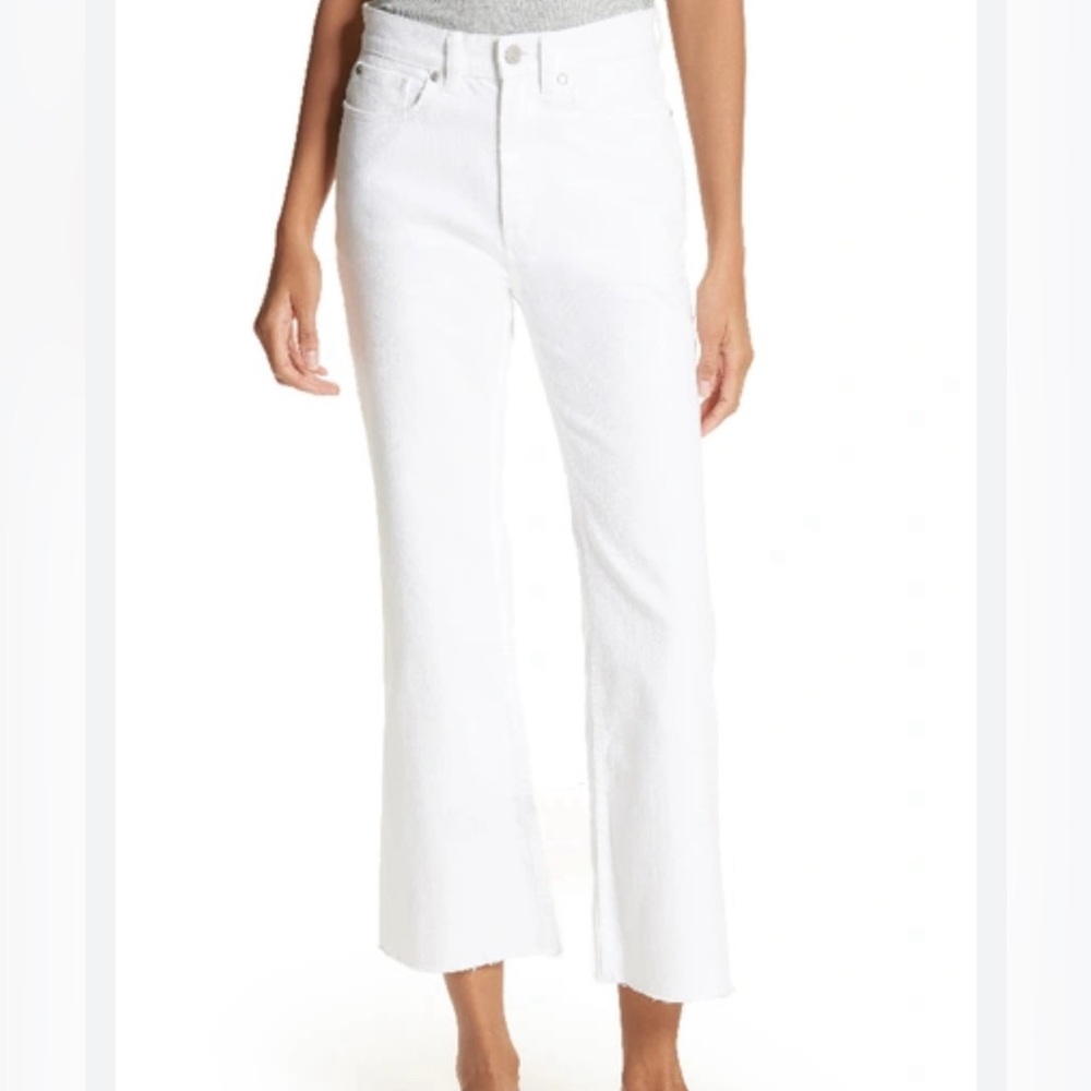 La Vie White Denim